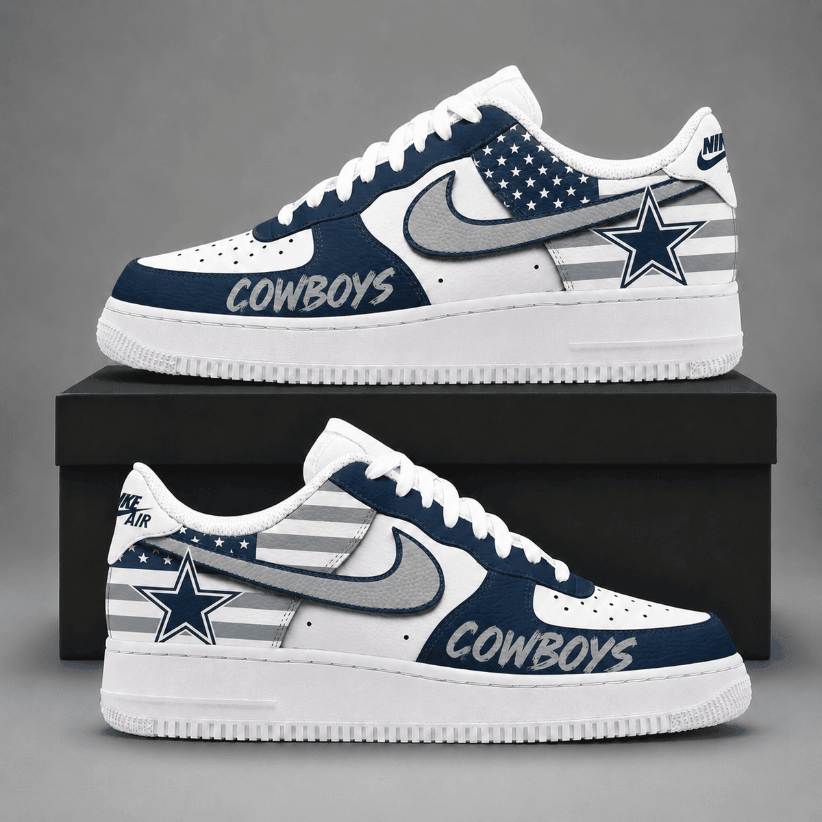 Dallas Cowboys | Premium American Football Team Limited AF1 Shoes NDN526
