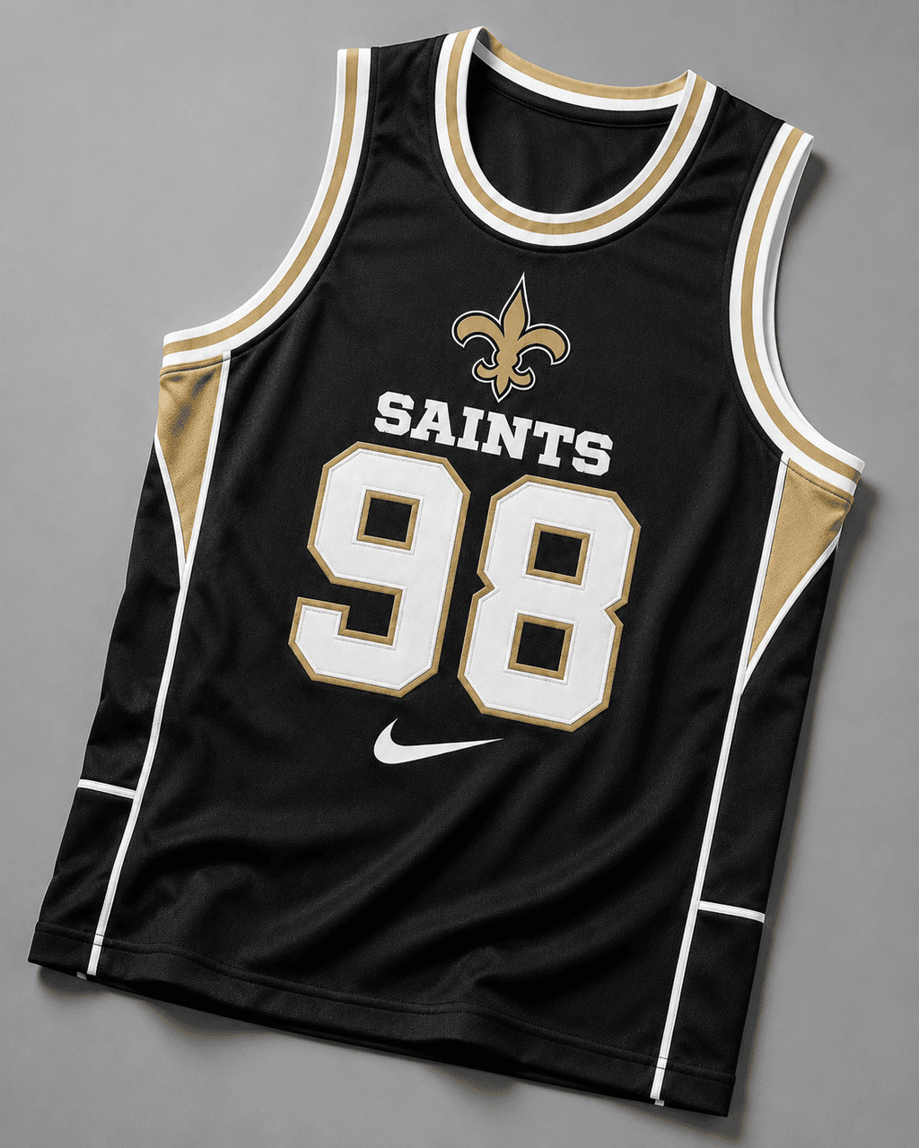 New Orleans Saints | Premium NFL Custom Basketball Tank Top For Men And Women NDN
