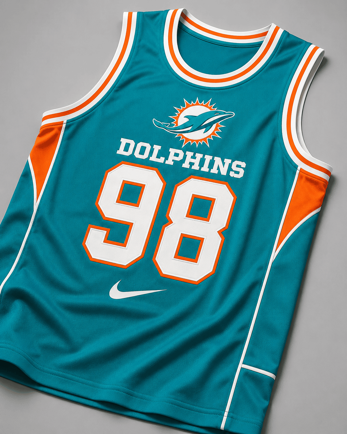 Miami Dolphins | Premium NFL Custom Basketball Tank Top For Men And Women NDN