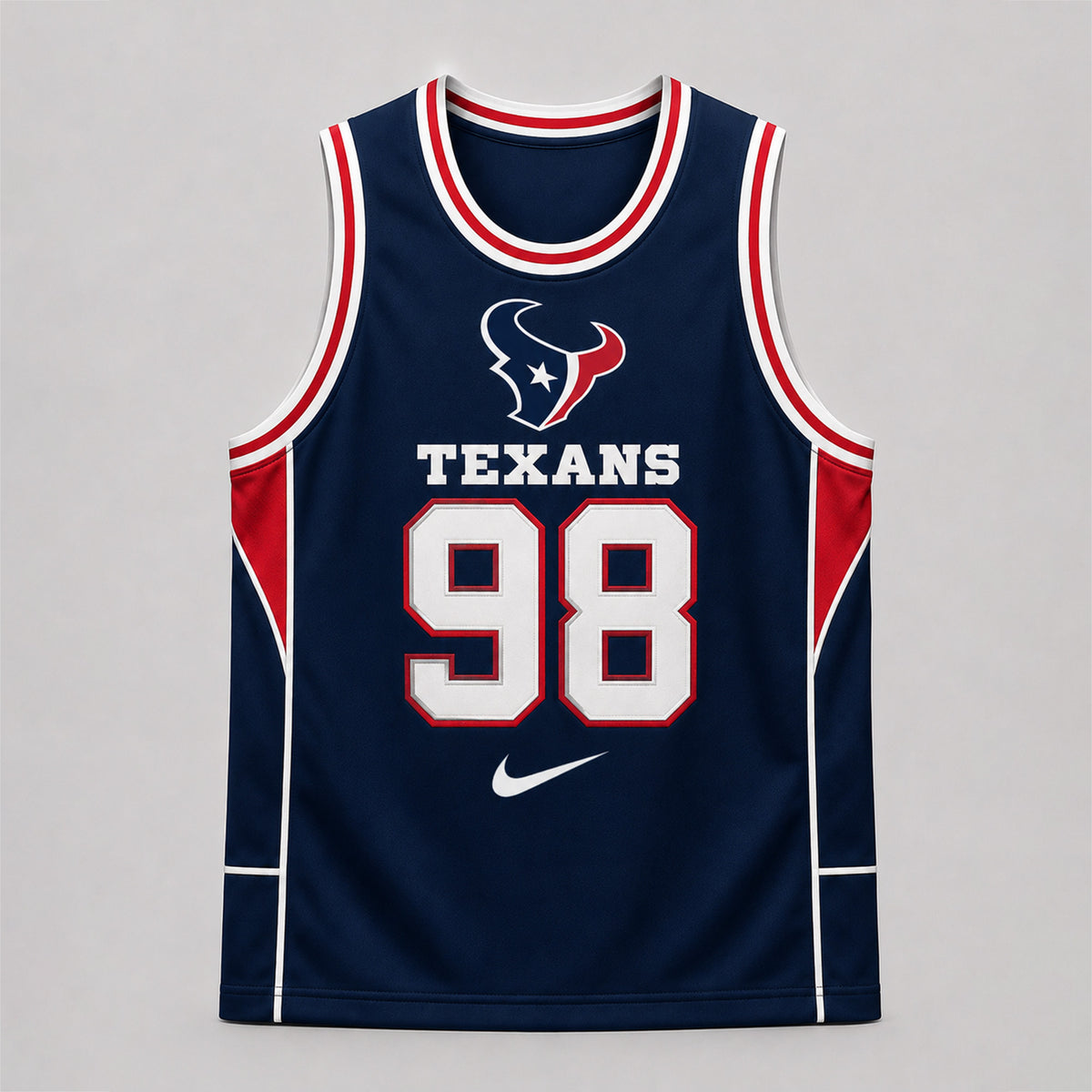 Houston Texans | Premium NFL Custom Basketball Tank Top For Men And Women NDN