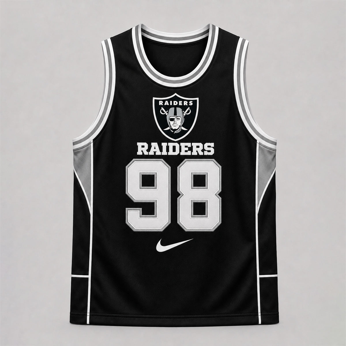 Las Vegas Raiders | Premium NFL Custom Basketball Tank Top For Men And Women NDN