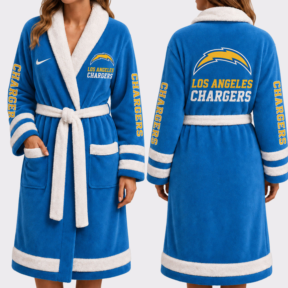 Los Angeles Chargers | Premium NFL Fleece Bathrobe VA1235
