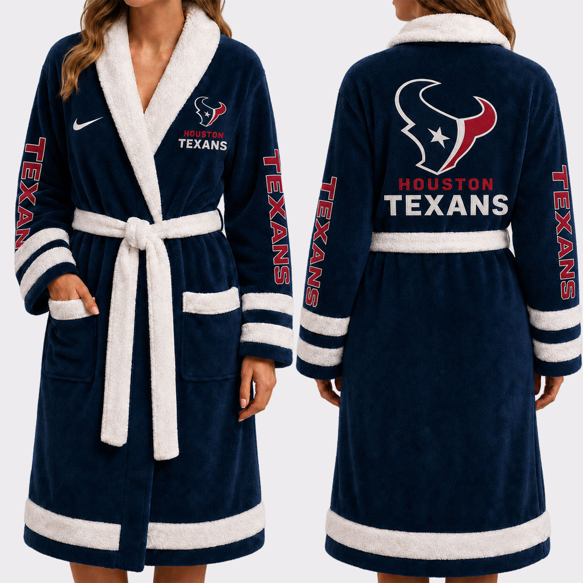 Houston Texans | Premium NFL Fleece Bathrobe VA1225