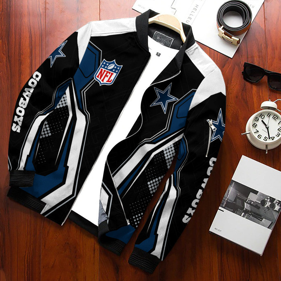 Dallas Cowboys Personalized Bomber Jacket BG625