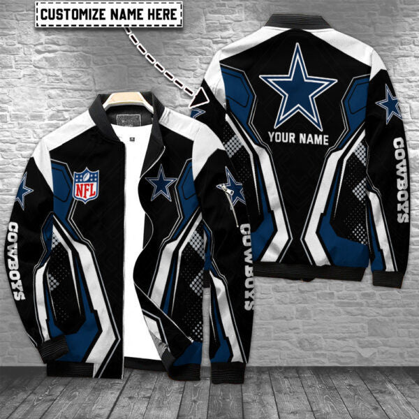 Dallas Cowboys Personalized Bomber Jacket BG625