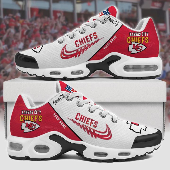 Kansas City Chiefs Personalized Plus Sneakers 0813 BGTN181