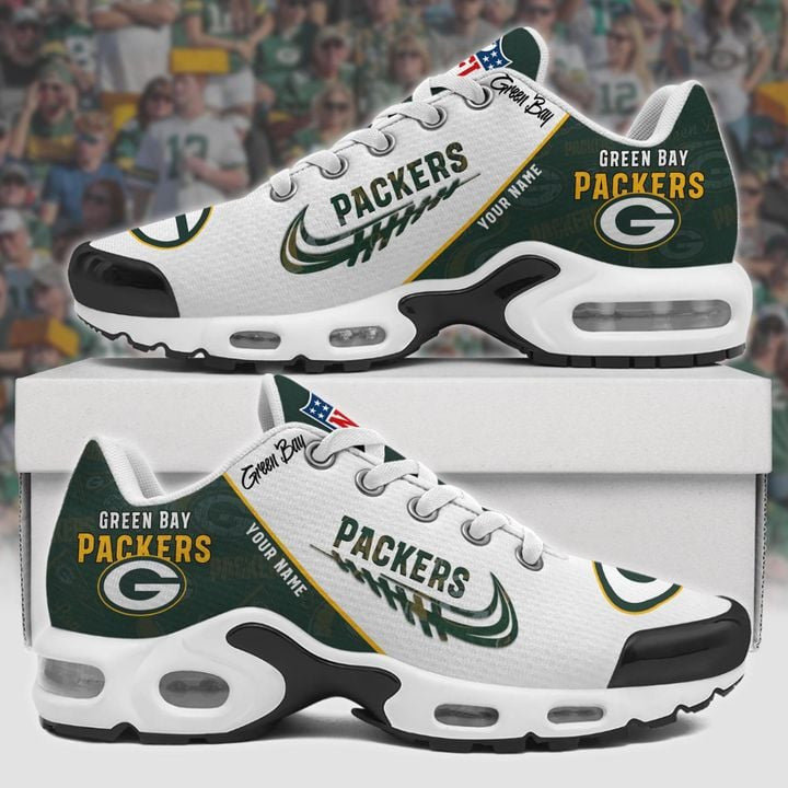 Green Bay Packers Personalized Plus  Sneakers 0813 BGTN177
