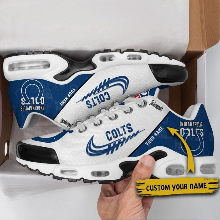 Indianapolis Colts Personalized Plus Sneakers 0813 BGTN179