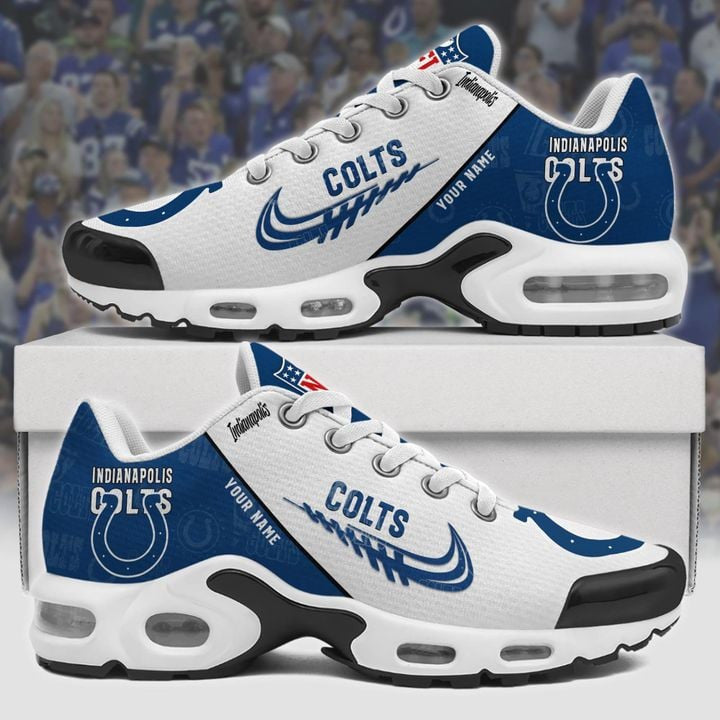 Indianapolis Colts Personalized Plus Sneakers 0813 BGTN179