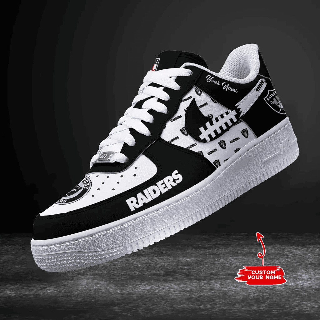 Las Vegas Raiders Personalized AF1 Shoes 1408 BGAF1S577