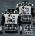 NFL Las Vegas Raiders Christmas All-Over Print Thicken Sweater HFV016