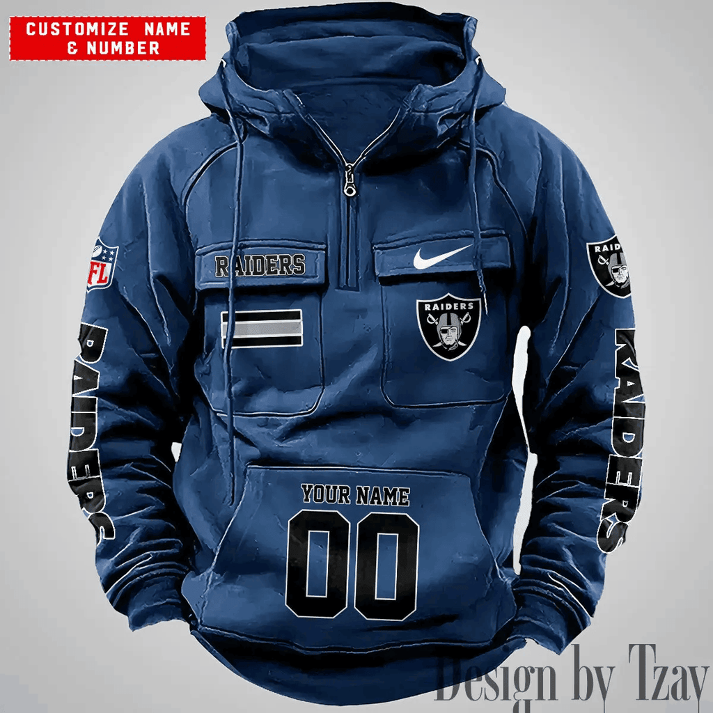 Las Vegas Raiders Vintage Men Hoodie DV2 AZVMHD396