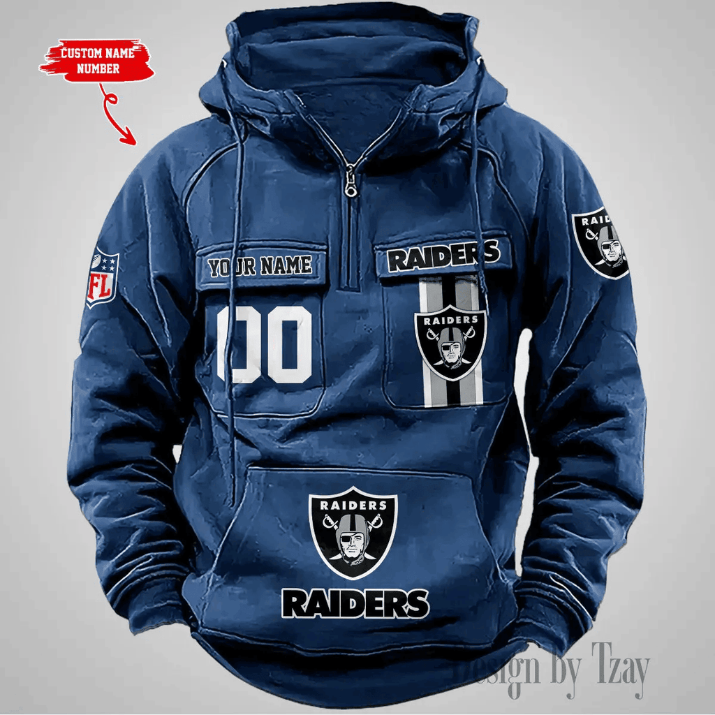 Las Vegas Raiders Vintage Men Hoodie DV2 AZVMHD428