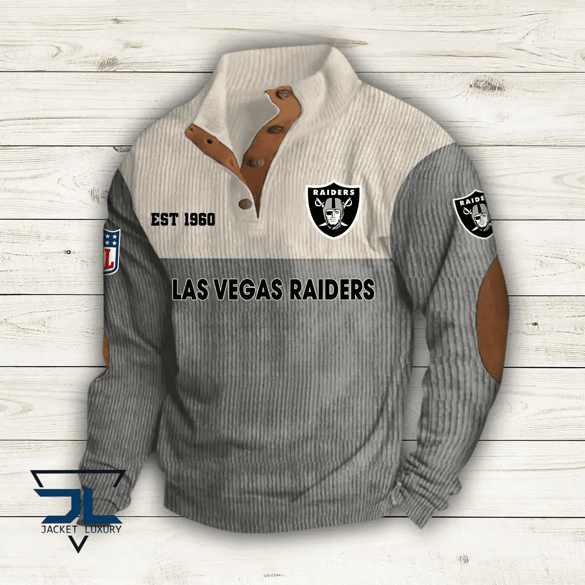 Las Vegas Raiders Premium Personalized Game-Day Pullover S9DBSCH113