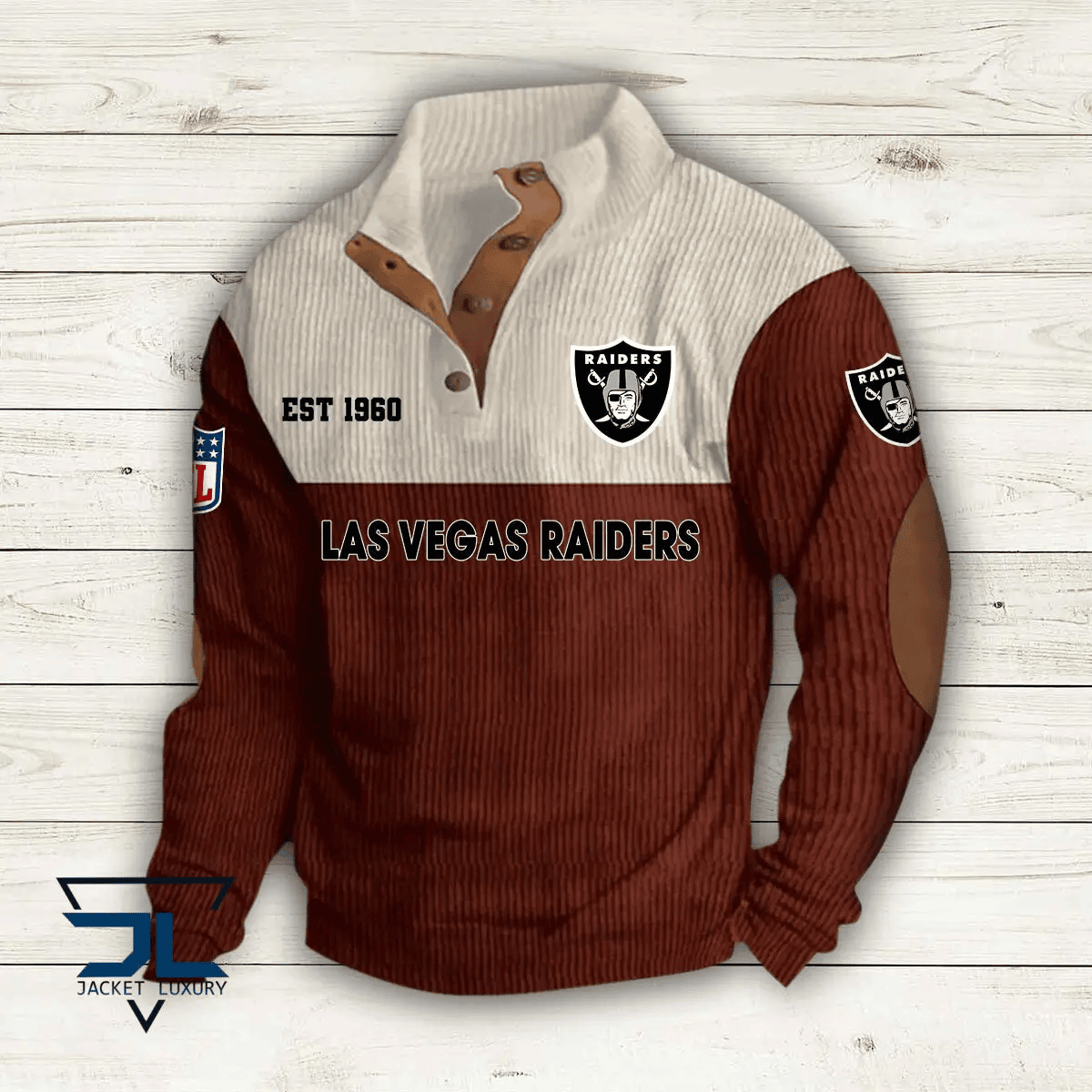 Las Vegas Raiders Premium Personalized Game-Day Pullover S9DBSCH113