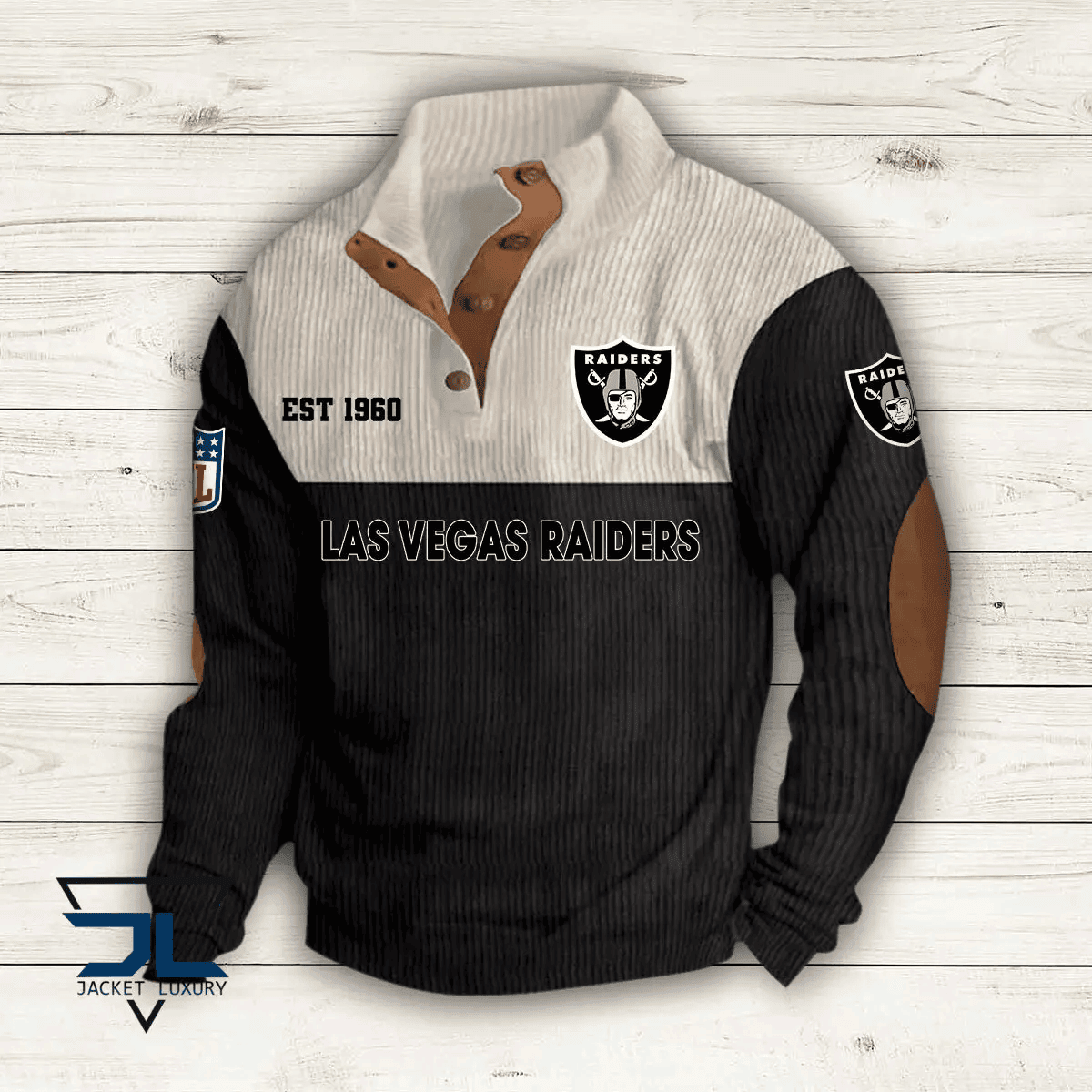 Las Vegas Raiders Premium Personalized Game-Day Pullover S9DBSCH113