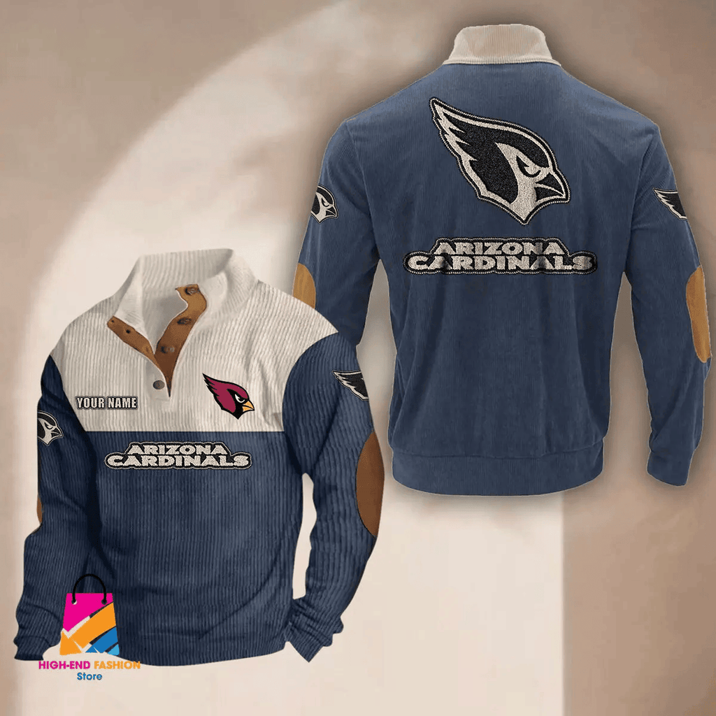 Arizona Cardinals Premium Personalized Game-Day Pullovers SPTPURSWS860