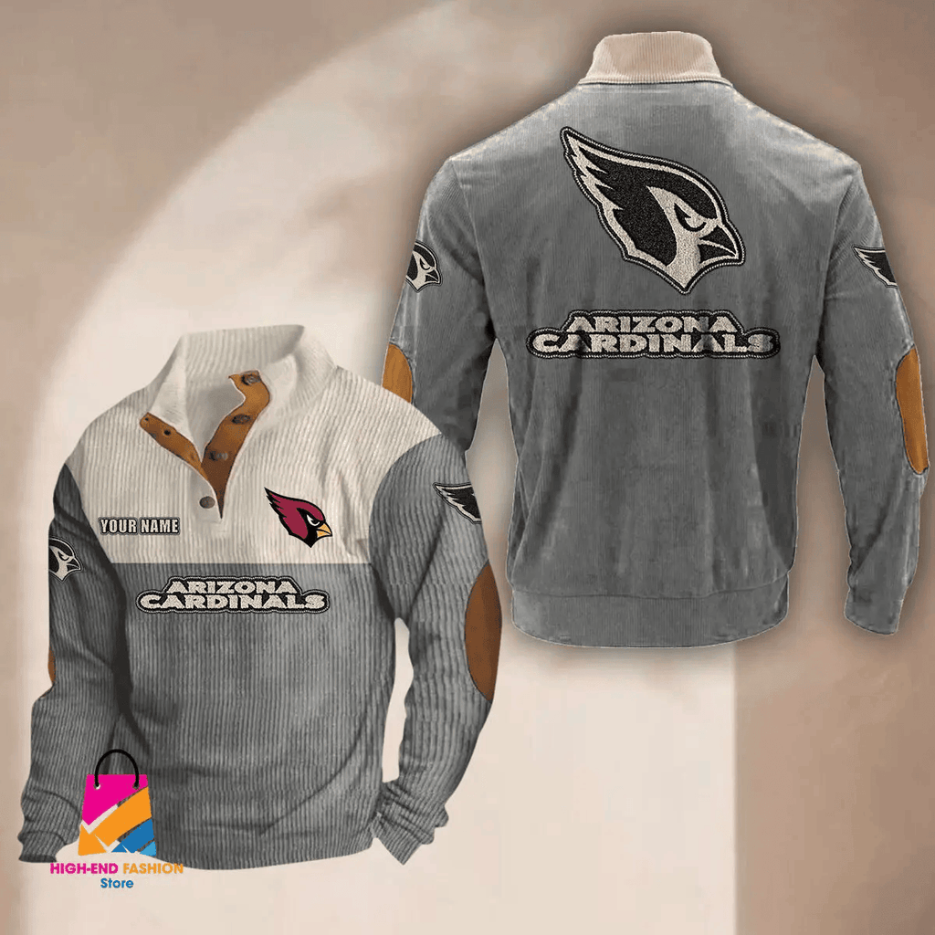 Arizona Cardinals Premium Personalized Game-Day Pullovers SPTPURSWS860