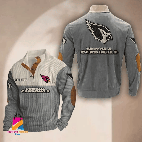 Arizona Cardinals Premium Personalized Game-Day Pullovers SPTPURSWS860