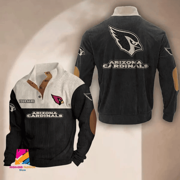 Arizona Cardinals Premium Personalized Game-Day Pullovers SPTPURSWS860