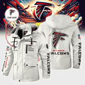 Atlanta Falcons Personalized Winter Windbreaker Jacket ANZWWJ002