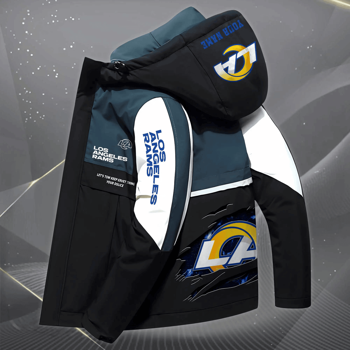 Los Angeles Rams Outdoor Windproof Jacket SPTOWPJK052