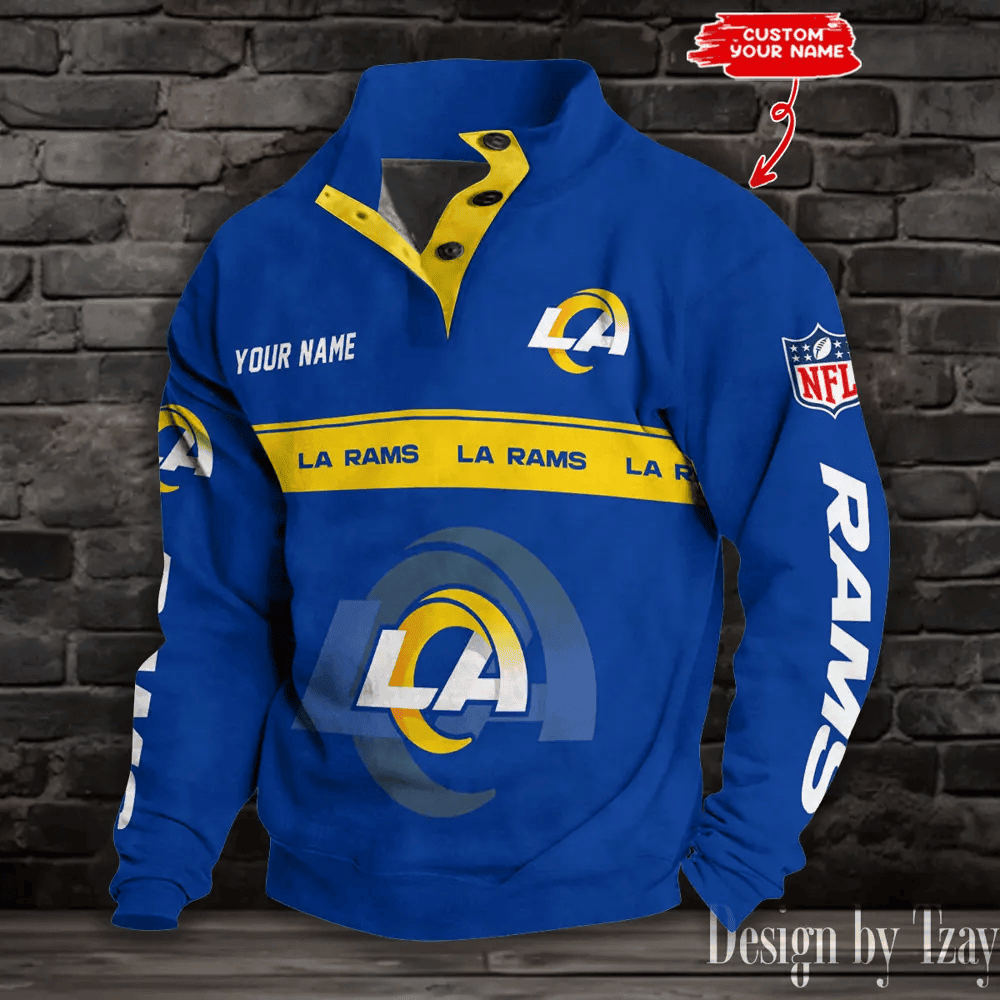 Los Angeles Rams Sports Print Sweatshirt S9DBSCH749