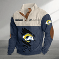 Los Angeles Rams Premium Personalized Game-Day Pullover S9DBSCH147