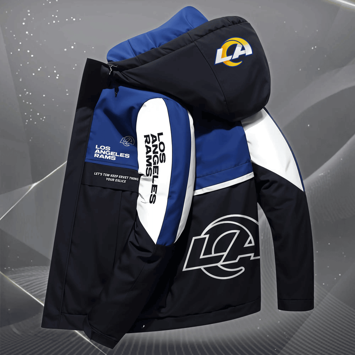 Los Angeles Rams Outdoor Windproof Jacket SPTOWPJK019