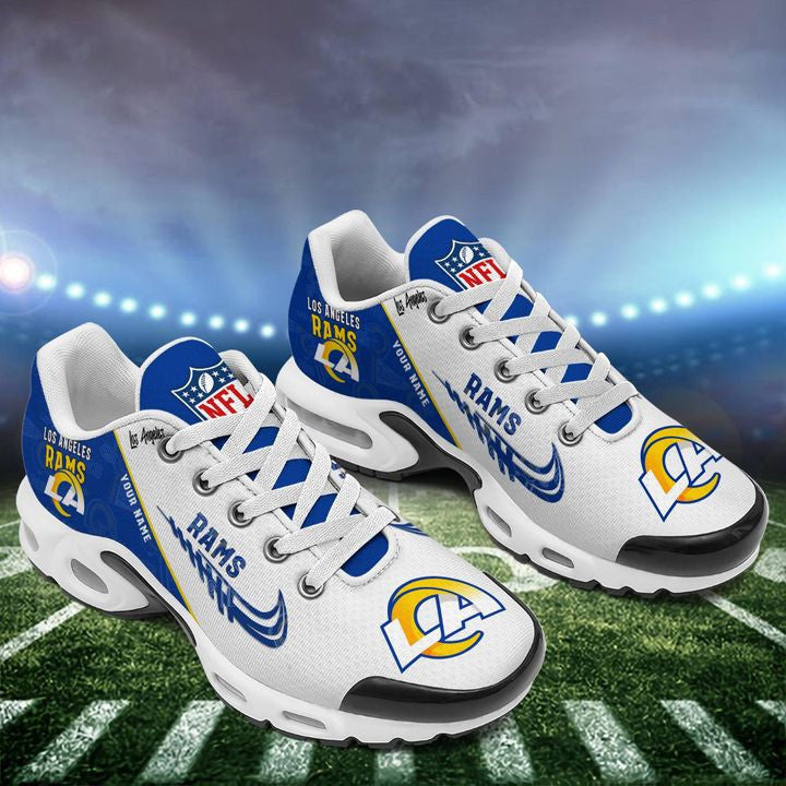 Los Angeles Rams Personalized Plus Sneakers 0813 BGTN184