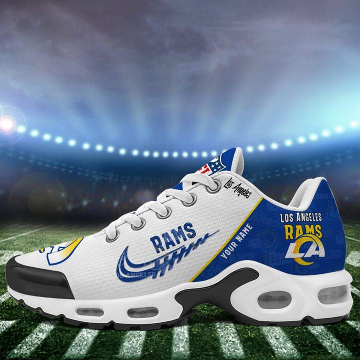 Los Angeles Rams Personalized Plus Sneakers 0813 BGTN184