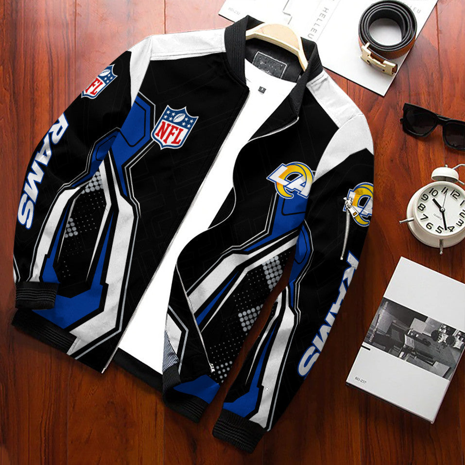 Los Angeles Rams Personalized Bomber Jacket BGBBJ994