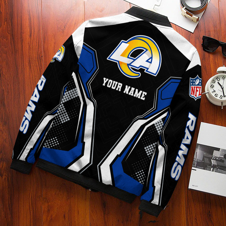Los Angeles Rams Personalized Bomber Jacket BGBBJ994