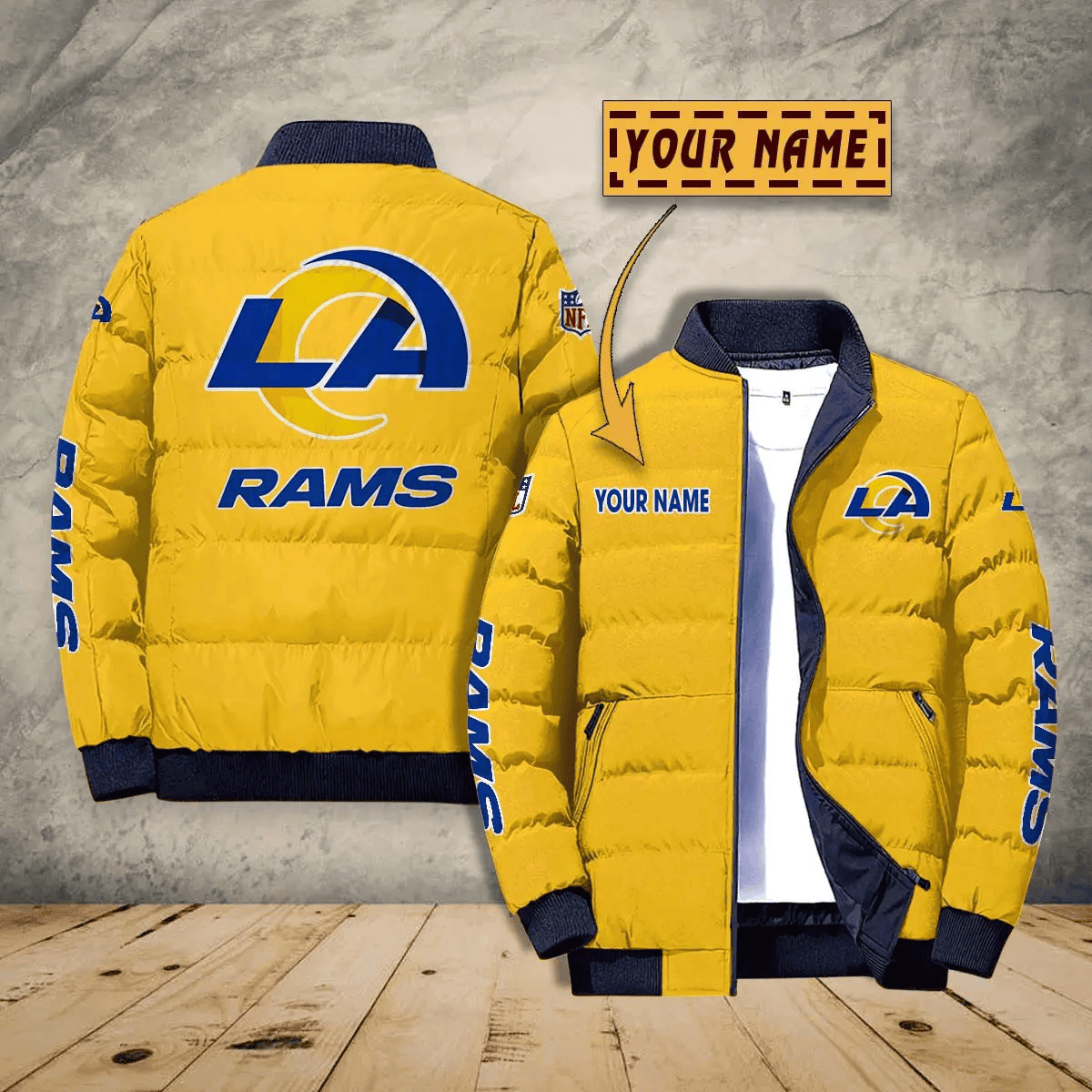Los Angeles Rams PUJPJ112 Puffer Jacket