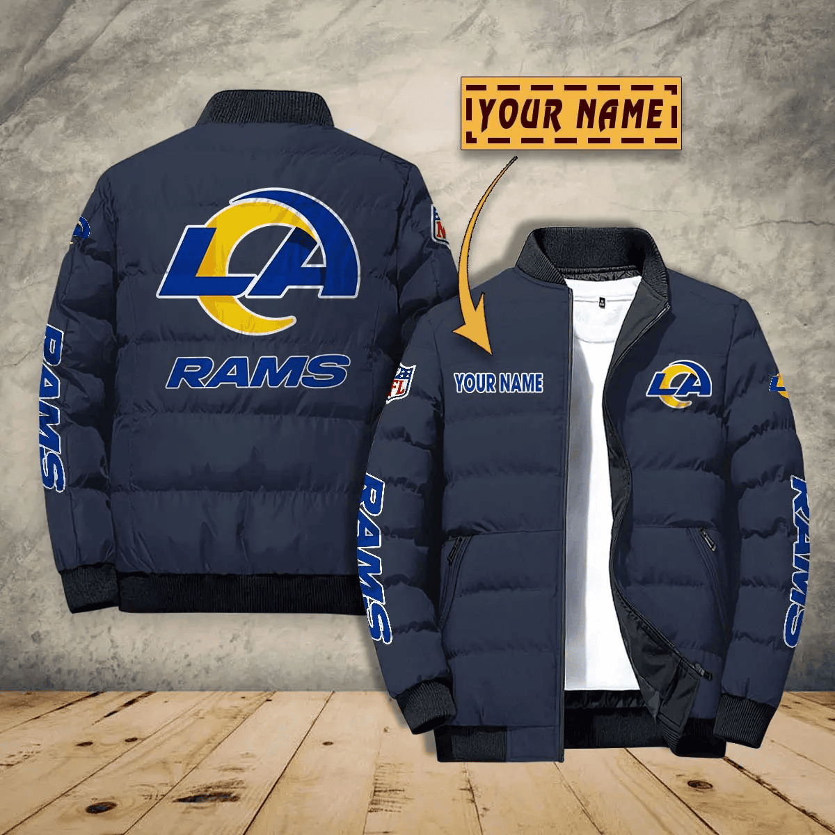 Los Angeles Rams PUJPJ112 Puffer Jacket
