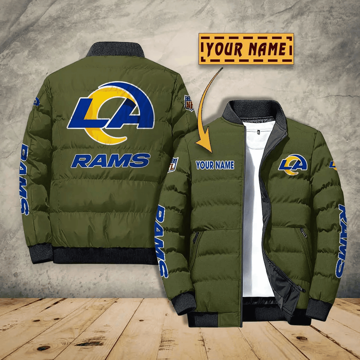 Los Angeles Rams PUJPJ112 Puffer Jacket