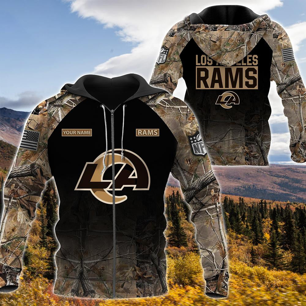 Los Angeles Rams All Over Printed T-shirt Sweatshirt Hoodie Joggers AZHD019