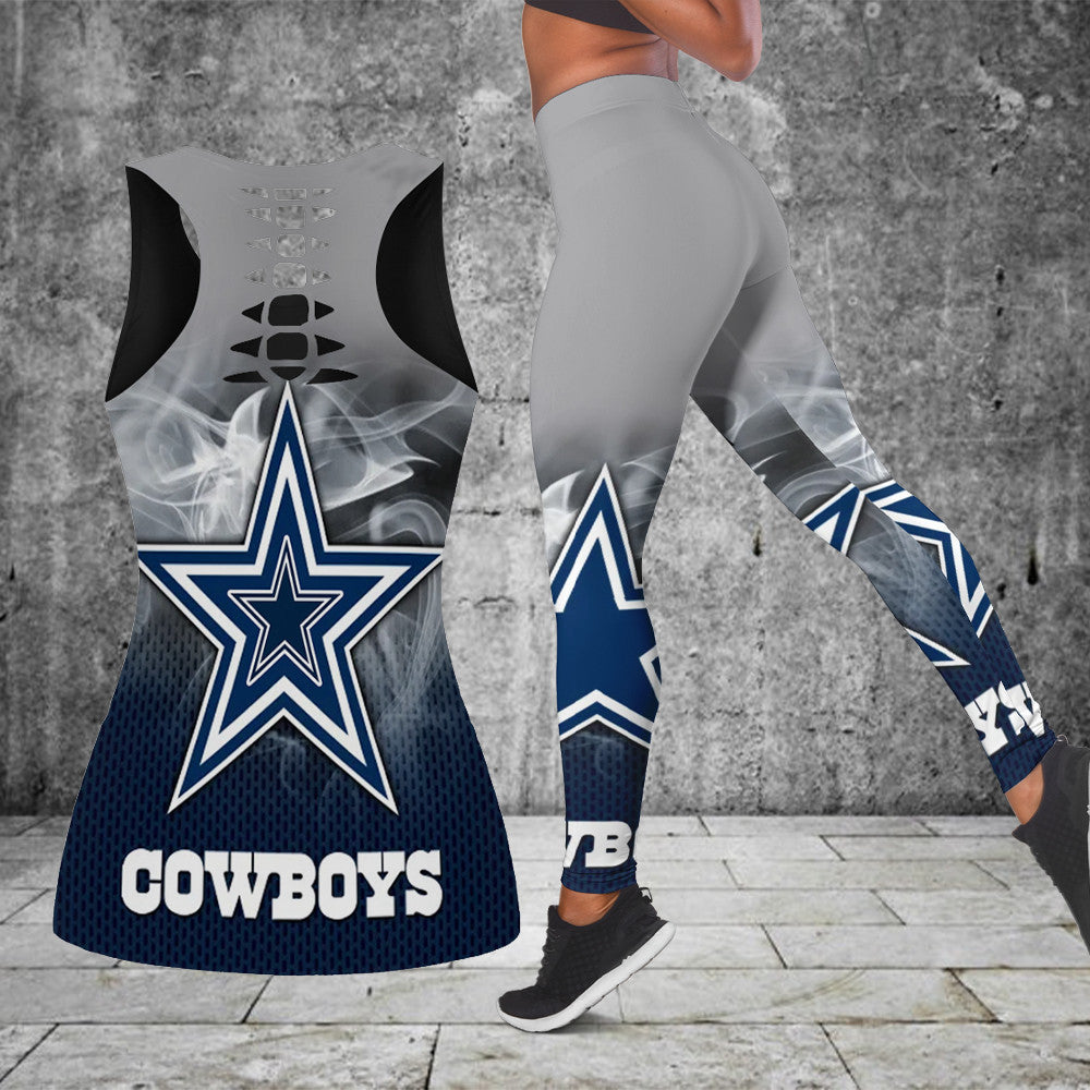 Dallas Cowboys Combo Tank Top And Leggings BG342