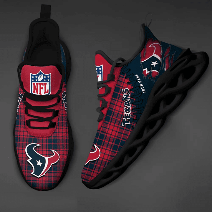 Houston Texans Personalized Yezy Running Sneakers SPD287