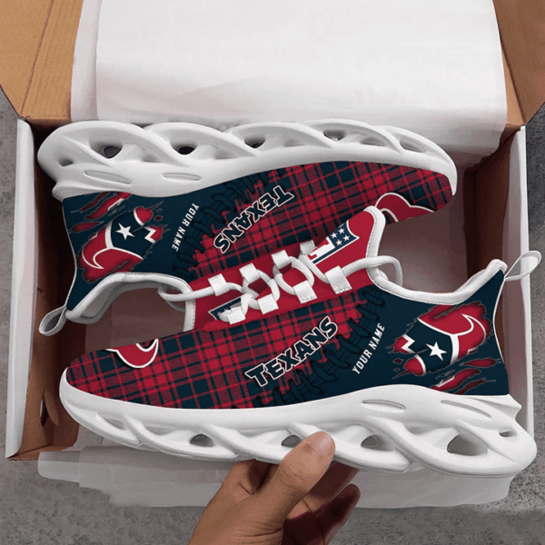 Houston Texans Personalized Yezy Running Sneakers SPD287