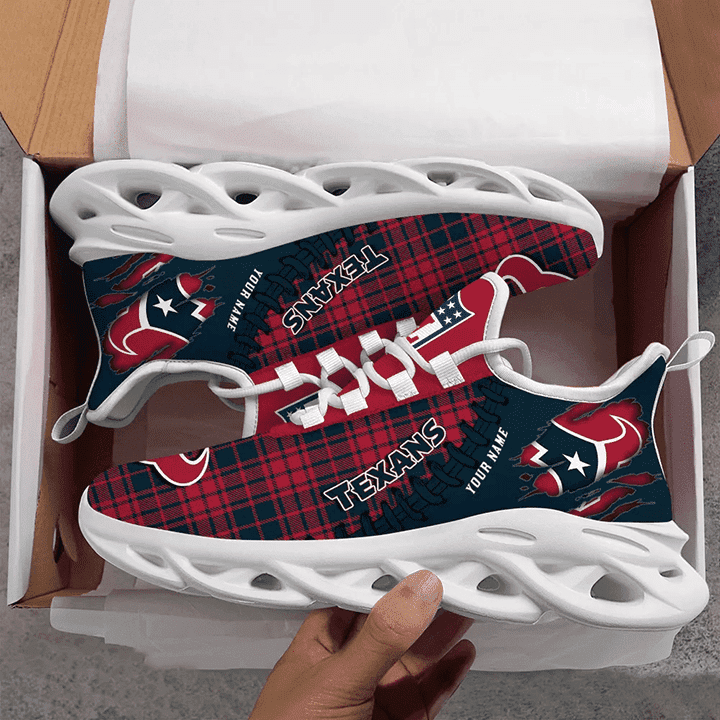 Houston Texans Personalized Yezy Running Sneakers SPD287