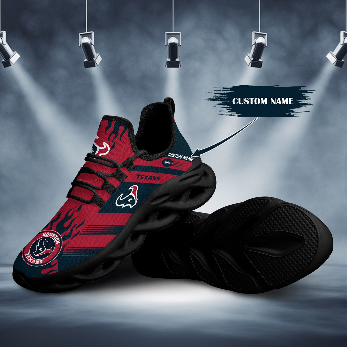 Houston Texans Personalized Yezy Running Sneakers BB577