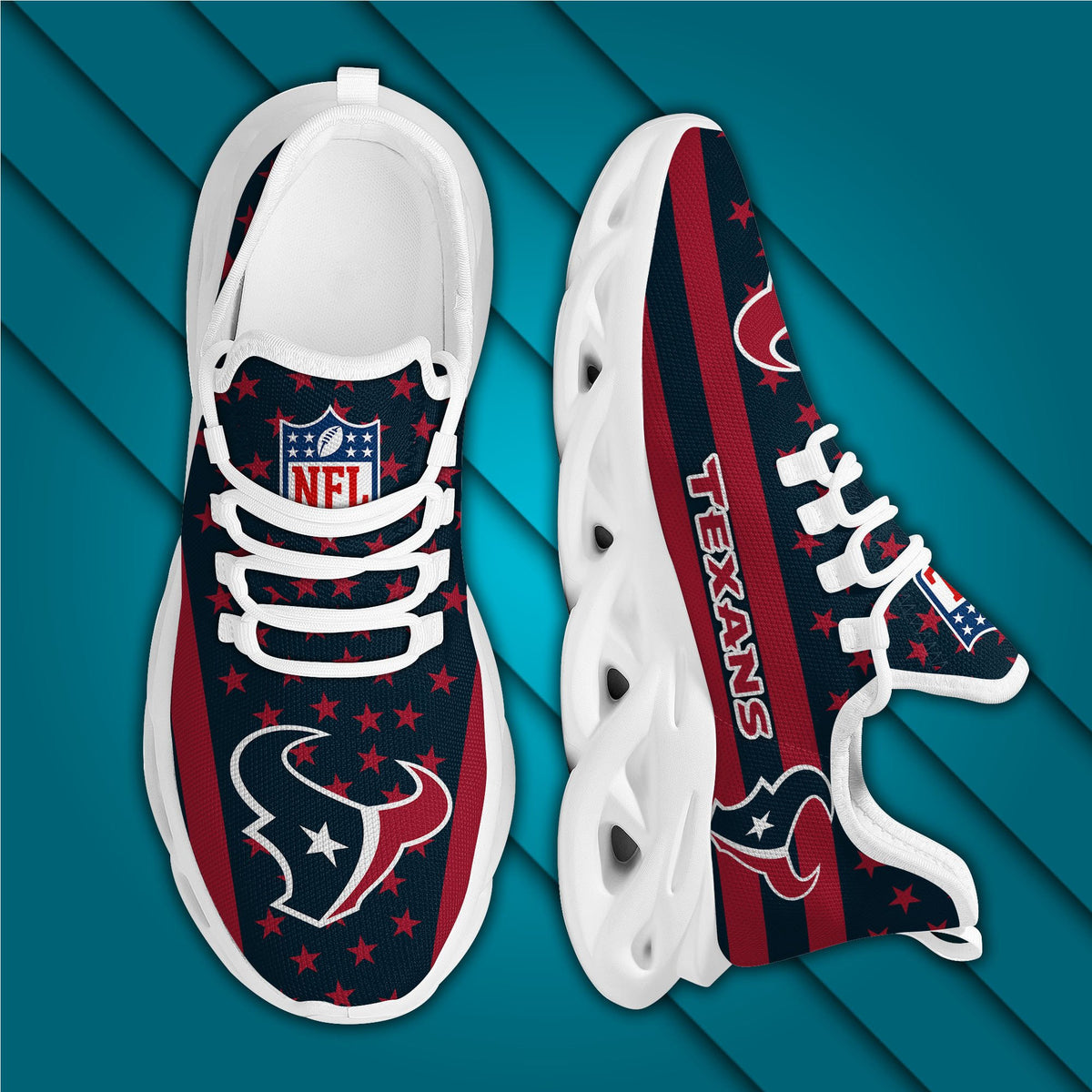 Houston Texans Yezy Running Sneakers 51