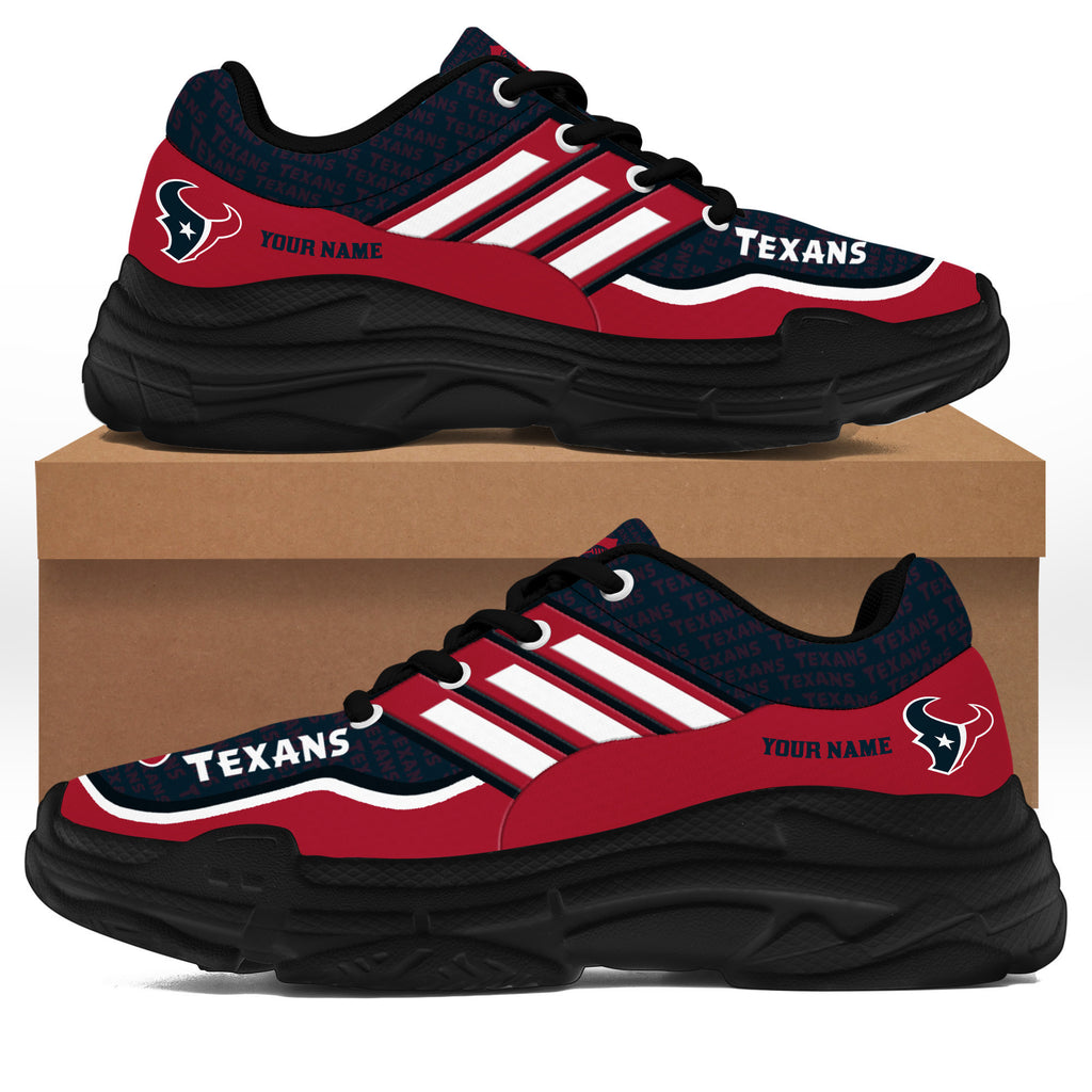 Houston Texans Personalized Chunky Sneakers 06