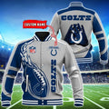 Indianapolis Colts Personalized Baseball Jacket BG14