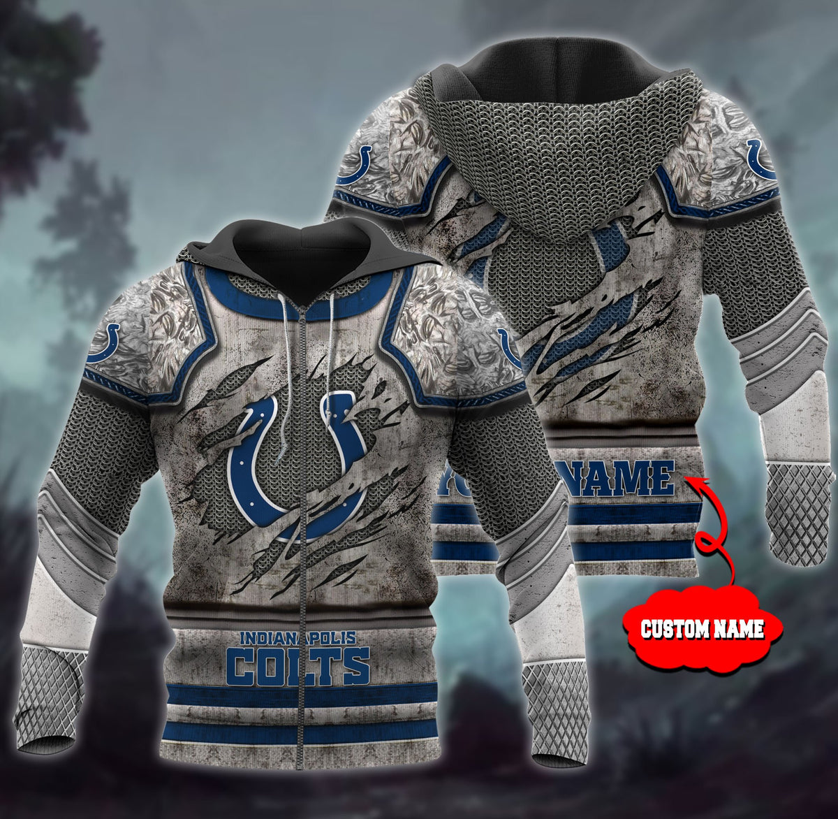 Indianapolis Colts Personalized All Over Printed 594