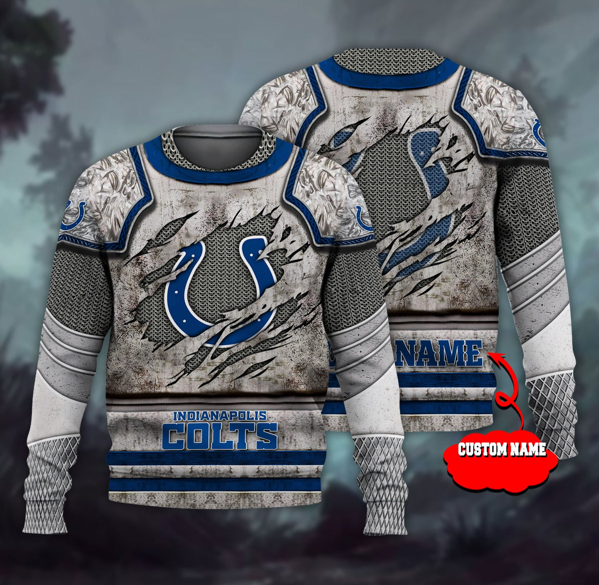 Indianapolis Colts Personalized All Over Printed 594