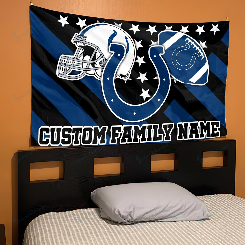 Indianapolis Colts Personalized Flag 77