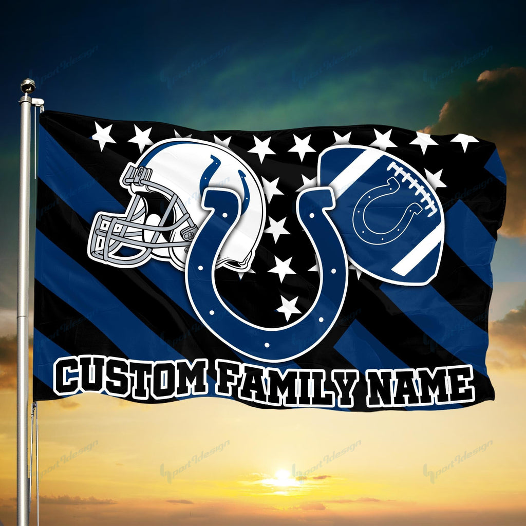 Indianapolis Colts Personalized Flag 77