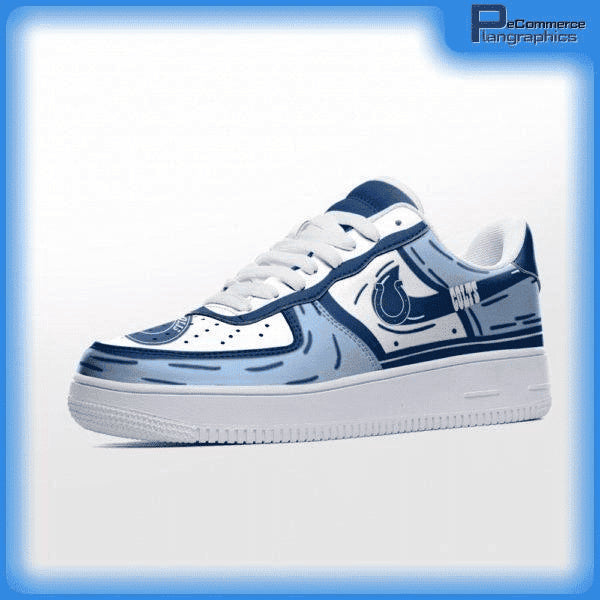 Indianapolis Colts NFL Personalized Air Force 1 Sneaker Trending COLE729